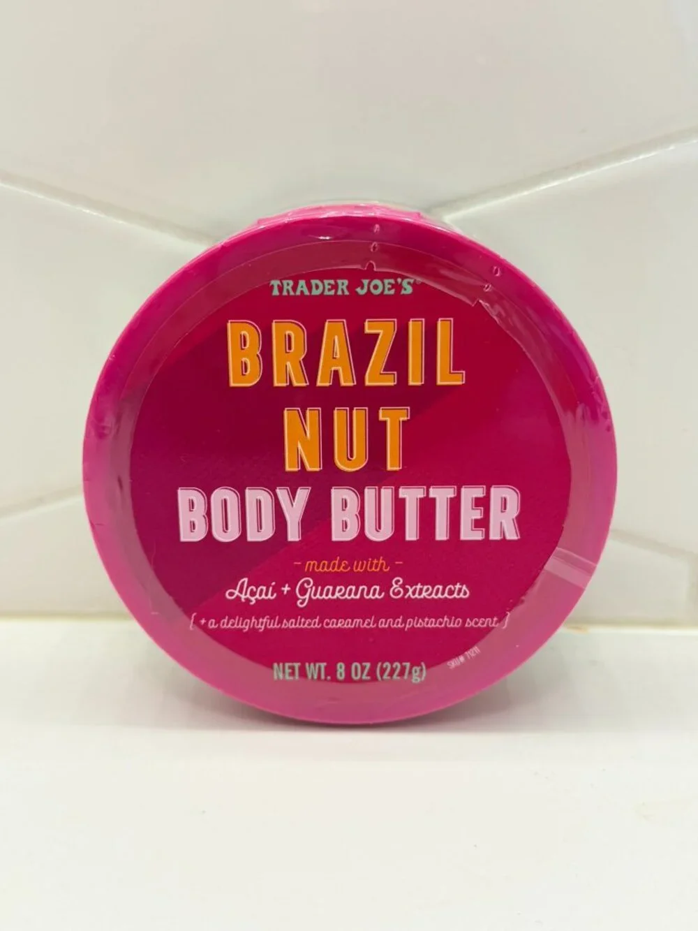 Trader Joes Brazil Nut Body Butter Brand New Sealed Container Limited
